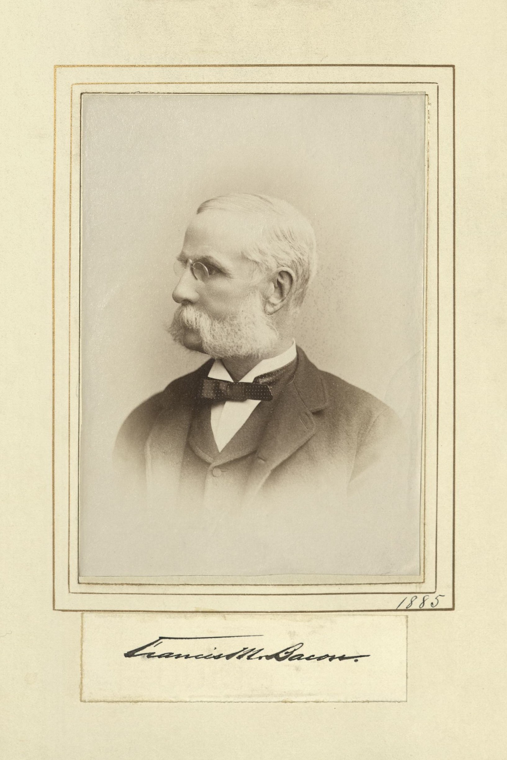 Member portrait of Francis M. Bacon